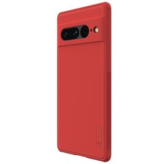 Case Nillkin Super Frosted Shield Pro Google Pixel 7 Pro 5G red hinta ja tiedot | Puhelimen kuoret ja kotelot | hobbyhall.fi