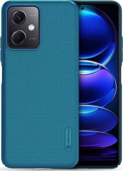 Case Nillkin Super Frosted Shield Xiaomi Redmi Note 12 5G/Poco X5 5G blue hinta ja tiedot | Puhelimen kuoret ja kotelot | hobbyhall.fi