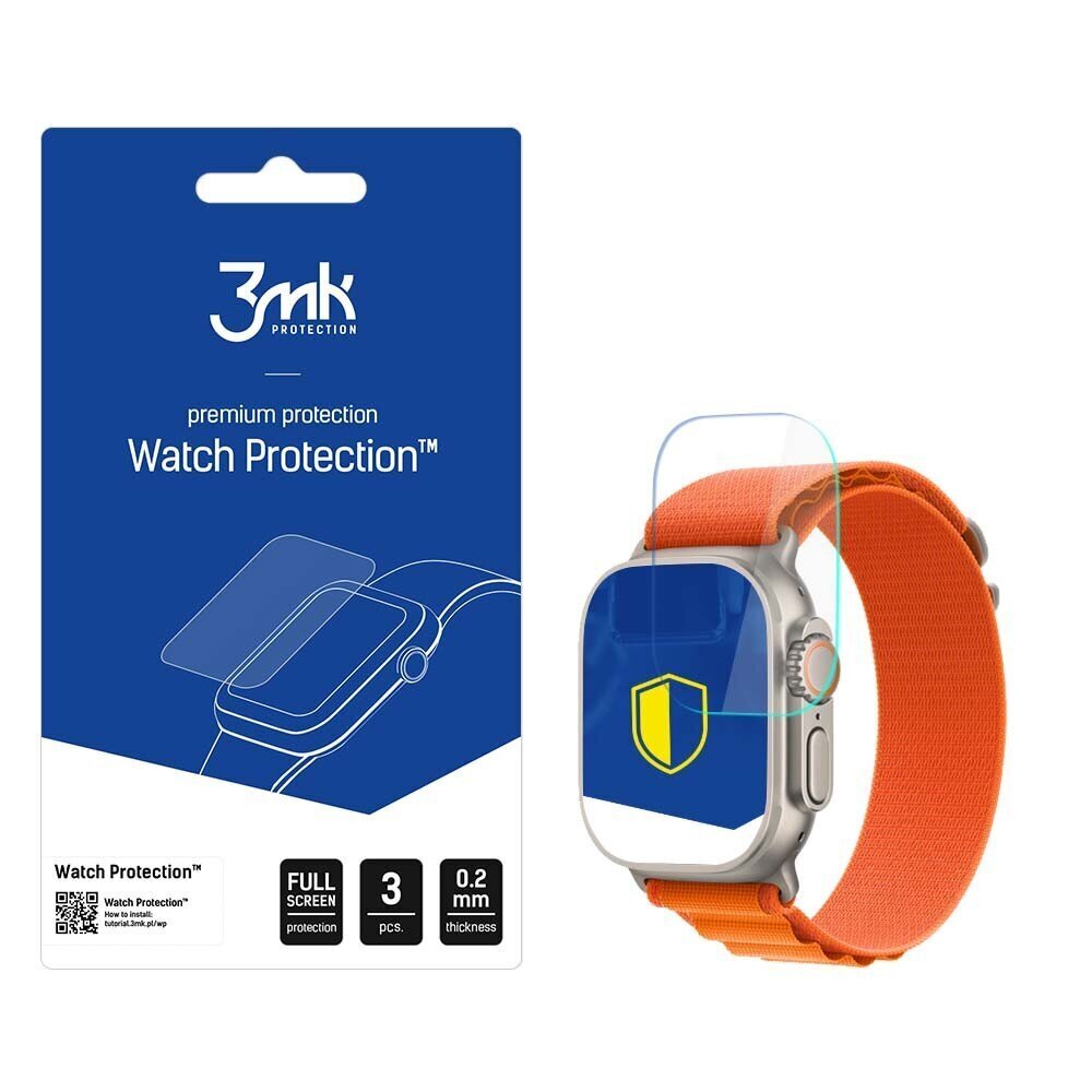 LCD Suojalasi 3mk Flexible Glass Samsung Watch 6 44mm hinta ja tiedot | Älykellojen ja aktiivisuusrannekkeiden lisätarvikkeet | hobbyhall.fi