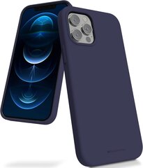 Case Mercury Silicone Case Samsung A256 A25 5G dark blue hinta ja tiedot | Puhelimen kuoret ja kotelot | hobbyhall.fi