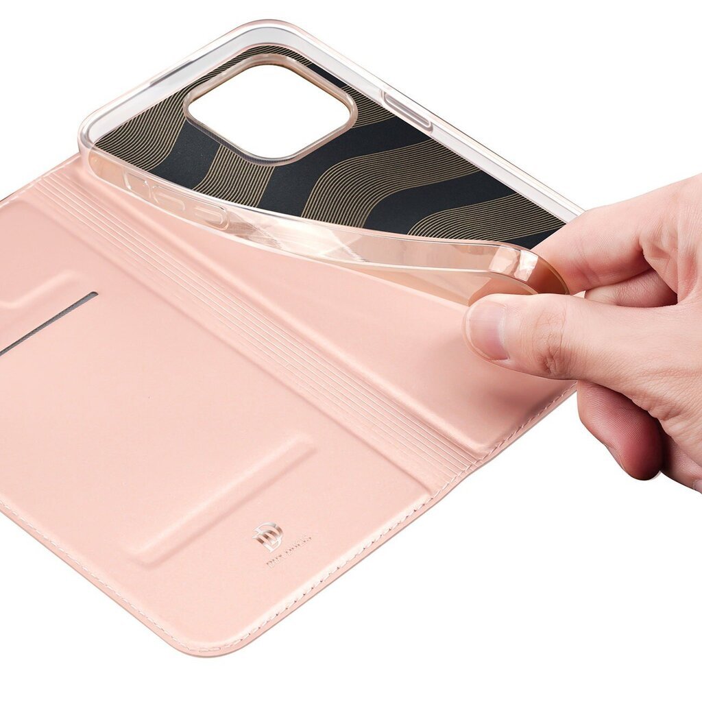 Case Dux Ducis Skin Pro Xiaomi Redmi Note 13 4G rose-gold hinta ja tiedot | Puhelimen kuoret ja kotelot | hobbyhall.fi