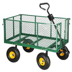 Puutarhavaunu Springos GA0011 95x50x25cm 400kg hinta ja tiedot | Springos Piha ja puutarha | hobbyhall.fi