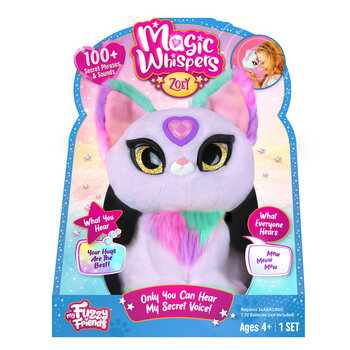 MY FUZZY FRIENDS MAGIC WHISPERS Kissa Zoey hinta ja tiedot | Tyttöjen lelut | hobbyhall.fi