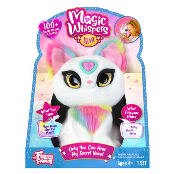 MY FUZZY FRIENDS MAGIC WHISPERS Kissa Luna hinta ja tiedot | Tyttöjen lelut | hobbyhall.fi