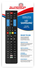 Superior Electronics LG/Samsung Smart hinta ja tiedot | TV-lisätarvikkeet | hobbyhall.fi