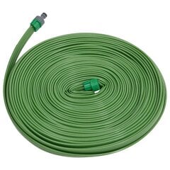 vidaXL 3-Putkinen sprinkleriletku vihreä 7,5 m PVC hinta ja tiedot | Puutarhaletkut, kastelukannut ja muut kastelutarvikkeet | hobbyhall.fi