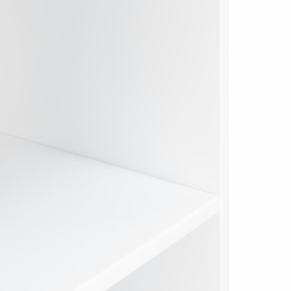 vidaXL Akvaarioteline valkoinen 60x30x60 cm tekninen puu hinta ja tiedot | Akvaariotarvikkeet | hobbyhall.fi