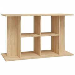 vidaXL Akvaarioteline Sonoma-tammi 100x40x60 cm tekninen puu hinta ja tiedot | Akvaariotarvikkeet | hobbyhall.fi