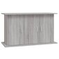 vidaXL Akvaarioteline harmaa Sonoma 101x41x58 cm tekninen puu hinta ja tiedot | Akvaariotarvikkeet | hobbyhall.fi