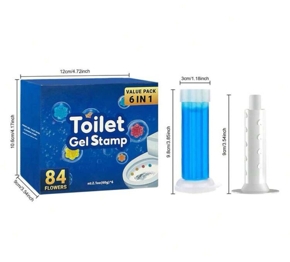 WC-puhdistusgeeli, Electronics LV-917, 6 kpl hinta ja tiedot | Puhdistusaineet | hobbyhall.fi