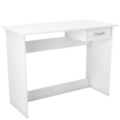 Työpöytä Atrium Alpin 828, 100x49x76 cm, valkoinen hinta ja tiedot | Tietokonepöydät ja työpöydät | hobbyhall.fi