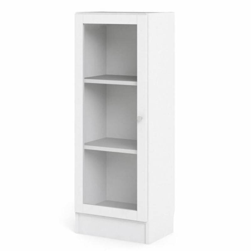 Kaappi Aatrium Basic, 40x28x107 cm, valkoinen hinta ja tiedot | Kaapit | hobbyhall.fi