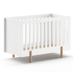 Vauvan sänky Aatrium Smile, 60x120 cm, valkoinen hinta ja tiedot | Pinnasängyt | hobbyhall.fi