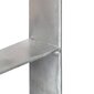 vidaXL Aita-ankkurit 6 kpl hopea 9x6x60 cm galvanoitu teräs hinta ja tiedot | Käsityökalut | hobbyhall.fi