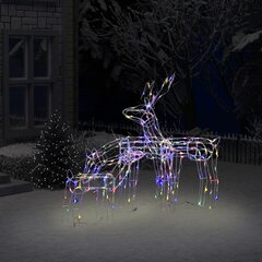 vidaXL 3-osainen Poro jouluvalokoriste 229 LEDiä hinta ja tiedot | Juhlakoristeet | hobbyhall.fi