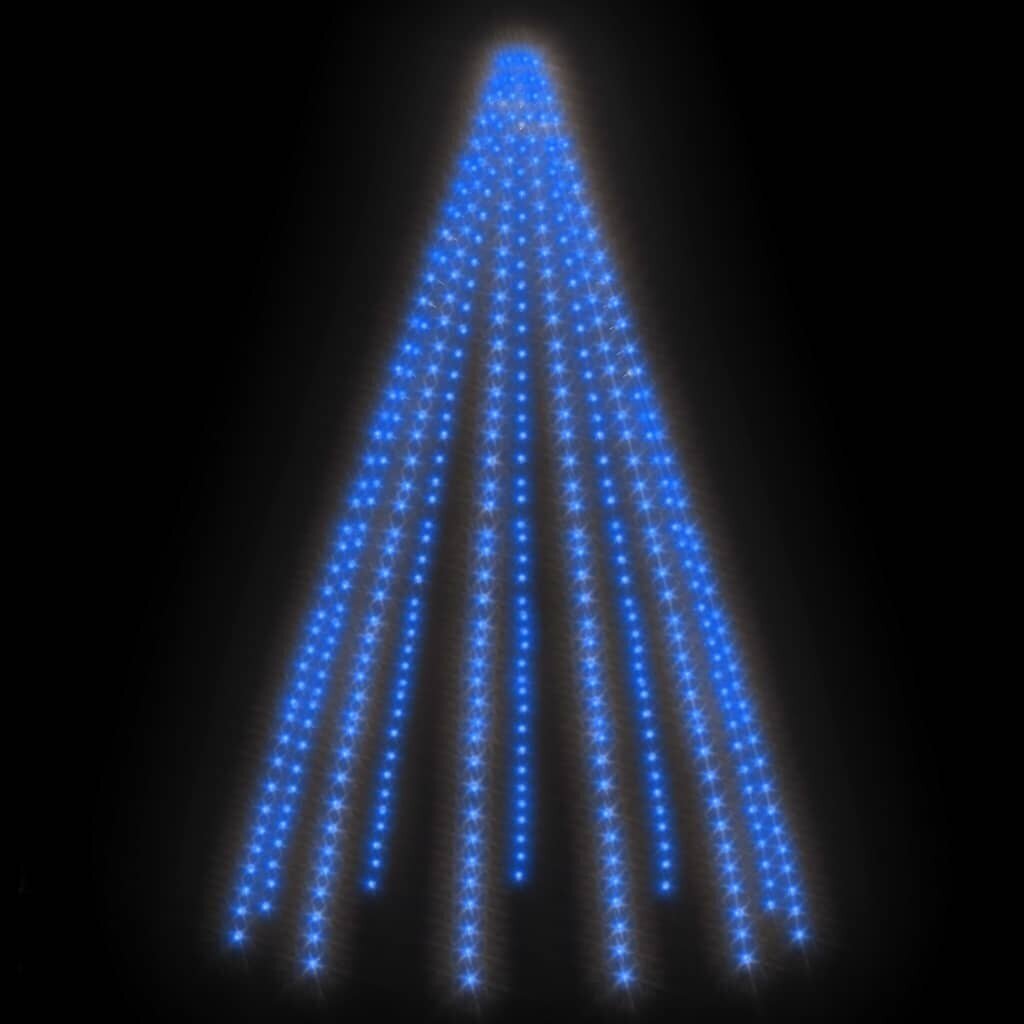 vidaXL Joulukuusen valot 500 LED-valoa sininen 500 cm sisä/ulko hinta ja tiedot | Jouluvalot | hobbyhall.fi