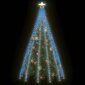 vidaXL Joulukuusen valot 500 LED-valoa sininen 500 cm sisä/ulko hinta ja tiedot | Jouluvalot | hobbyhall.fi