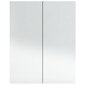 vidaXL LED kylpyhuoneen peilikaappi 60x15x75 cm MDF betoninharmaa hinta ja tiedot | Kylpyhuonekaapit | hobbyhall.fi