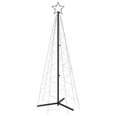 vidaXL Kartio joulukuusi 200 kylmän valkoista LED-valoa 70x180 cm hinta ja tiedot | Jouluvalot | hobbyhall.fi