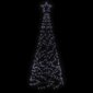 vidaXL Kartio joulukuusi 200 kylmän valkoista LED-valoa 70x180 cm hinta ja tiedot | Jouluvalot | hobbyhall.fi