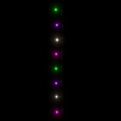vidaXL LED-valonauha 300 LED-valoa monivärinen pastelli 30 m PVC hinta ja tiedot | Jouluvalot | hobbyhall.fi