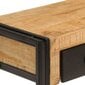 vidaXL Konsolipöytä 110x30x76 cm täysi mangopuu hinta ja tiedot | Sivupöydät | hobbyhall.fi