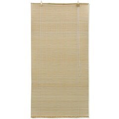 vidaXL Rullaverho bambu 80x220 cm luonnollinen hinta ja tiedot | Rullaverhot | hobbyhall.fi