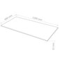 vidaXL MDF-levyt 2 kpl suorakaide 120x60 cm 12 mm hinta ja tiedot | Muut huonekalutarvikkeet | hobbyhall.fi