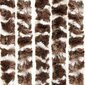 vidaXL Hyönteisverho ruskea ja valkoinen 100x220 cm Chenille hinta ja tiedot | Hyttysverkot | hobbyhall.fi