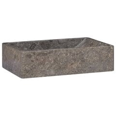 vidaXL Pesuallas 45x30x12 cm marmori korkeakiilto harmaa hinta ja tiedot | Pesualtaat | hobbyhall.fi