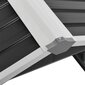 vidaXL Robottiruohonleikkurin vaja 92x97x63cm galvanoitu teräs antras. hinta ja tiedot | Puutarhatyökalujen tarvikkeet | hobbyhall.fi