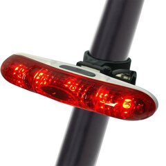 Polkupyörän takavalo, 5 LED hinta ja tiedot | Polkupyörän valot ja heijastimet | hobbyhall.fi