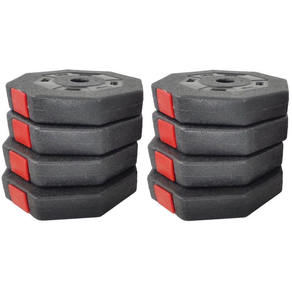 yhdistelmäpainot - eb fit, 4in1, 20 kg hinta ja tiedot | Käsipainot, kahvakuulat ja voimaharjoittelu | hobbyhall.fi