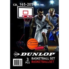 Säädettävä koripallosarja, Dunlop, 3in1 hinta ja tiedot | Koripallotelineet | hobbyhall.fi