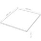 vidaXL MDF-levyt 8 kpl neliö 60x60 cm 12 mm hinta ja tiedot | Muut huonekalutarvikkeet | hobbyhall.fi