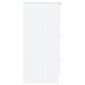 vidaXL Lipasto valkoinen ALTA 112x35x73 cm täysi mänty hinta ja tiedot | Lipastot | hobbyhall.fi
