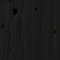 vidaXL Korotettu kukkalaatikko musta 101x50x57 cm täysi mänty hinta ja tiedot | Kukkalaatikot | hobbyhall.fi