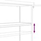 vidaXL Arkistokaappi vaaleanharmaa 90x40x105 cm teräs hinta ja tiedot | Kaapit | hobbyhall.fi