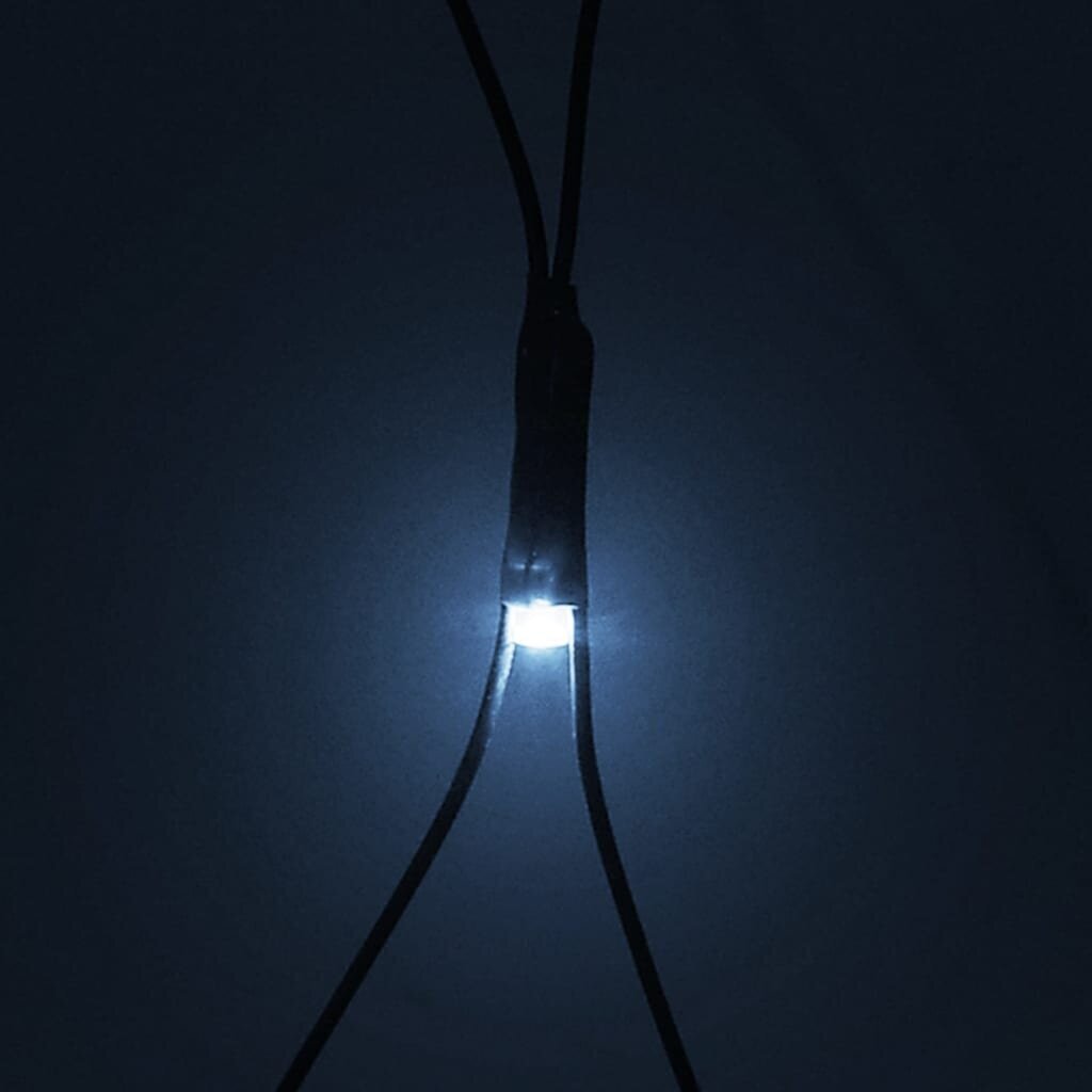 vidaXL Jouluvaloverkko kylmä valk. 4x4 m 544 LED-valoa ulos/sisälle hinta ja tiedot | Joulukoristeet | hobbyhall.fi