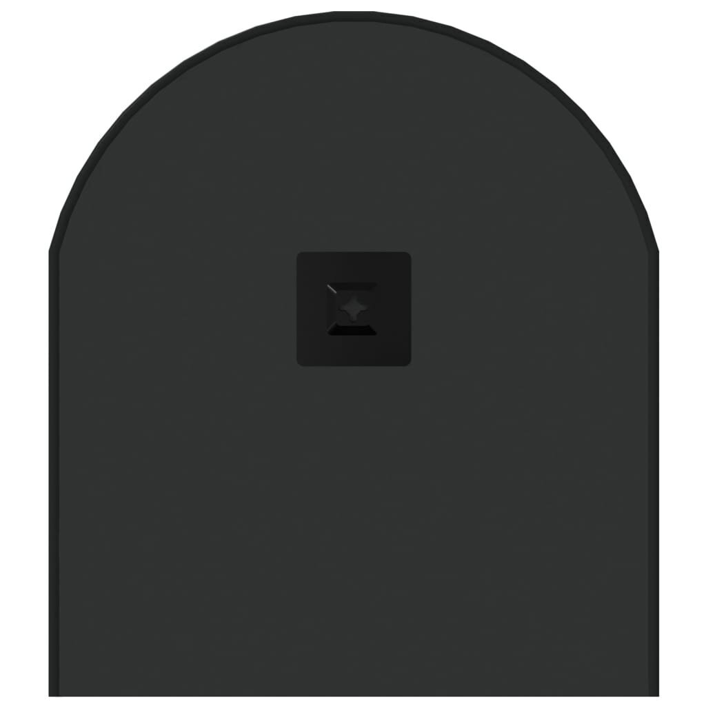 vidaXL Seinäpeili musta 80x35 cm ovaali hinta ja tiedot | Peilit | hobbyhall.fi