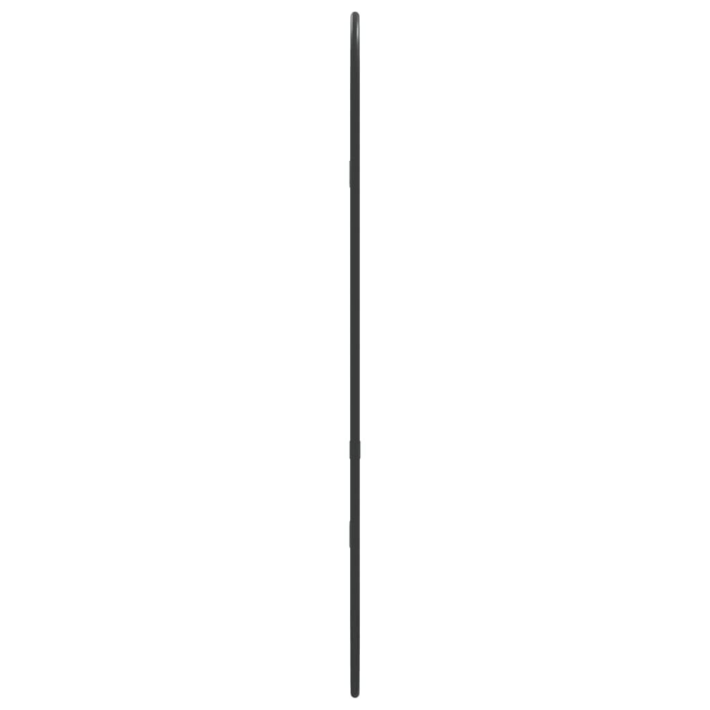 vidaXL Seinäpeili musta 60x25 cm ovaali hinta ja tiedot | Peilit | hobbyhall.fi