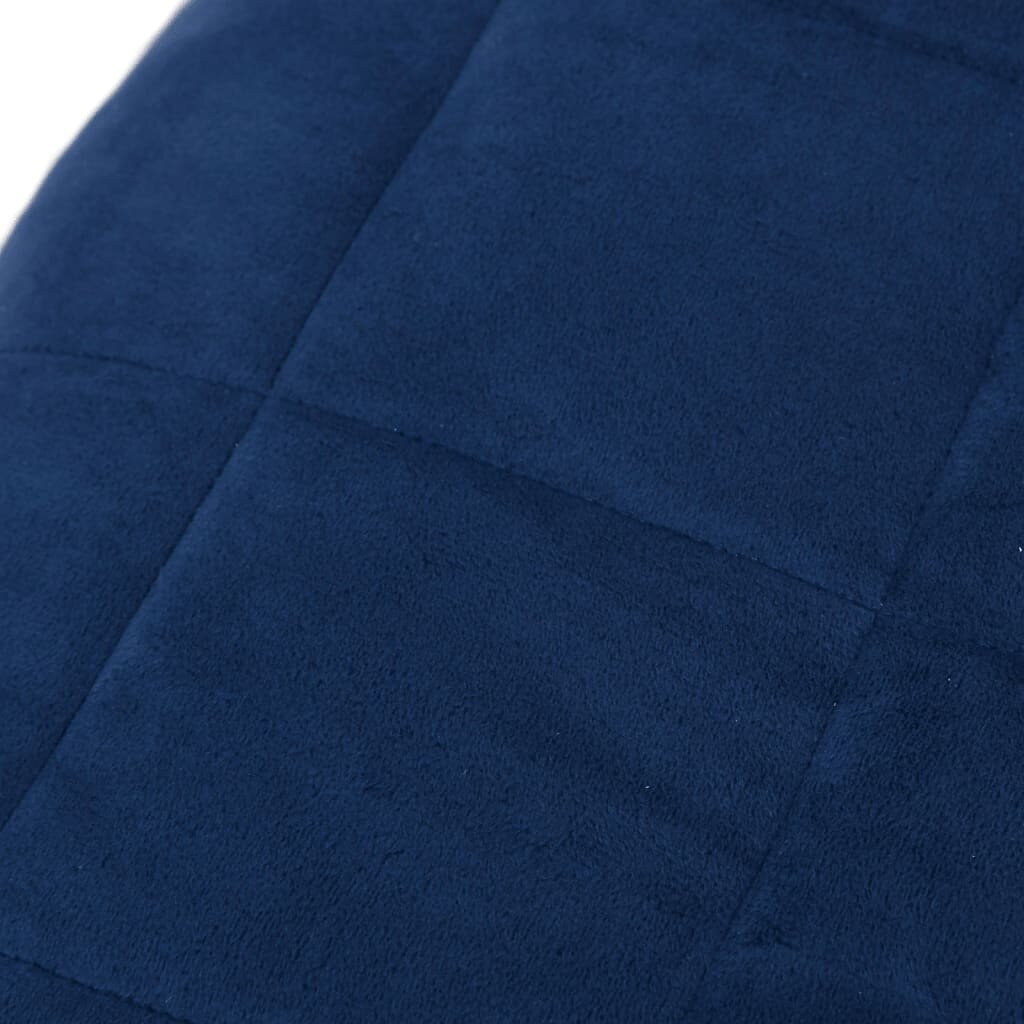 vidaXL Painopeitto sininen 200x220 cm 9 kg kangas hinta ja tiedot | Peitot | hobbyhall.fi
