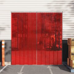 vidaXL Oviverho punainen 300 mm x 2,6 mm 25 m PVC hinta ja tiedot | Oven saranat ja lisävarusteet | hobbyhall.fi