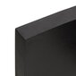 vidaXL Pöytälevy tummanharmaa 180x50x(2-6) cm käsitelty täystammi hinta ja tiedot | Pöytälevyt | hobbyhall.fi
