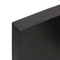 vidaXL Pöytälevy tummanharmaa 180x60x(2-6) cm käsitelty täystammi hinta ja tiedot | Pöytälevyt | hobbyhall.fi