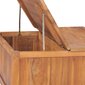 vidaXL Sohvapöytä kääntyvällä pöytälevyllä 65x64x35 cm täysi tiikki hinta ja tiedot | Sohvapöydät | hobbyhall.fi