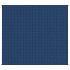 vidaXL Painopeitto sininen 220x235 cm 11 kg kangas hinta ja tiedot | Peitot | hobbyhall.fi