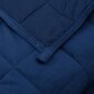 vidaXL Painopeitto sininen 200x225 cm 13 kg kangas hinta ja tiedot | Peitot | hobbyhall.fi