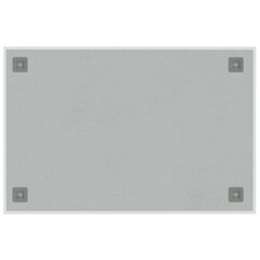 vidaXL Seinäkiinnitteinen magneettitaulu valkoinen 60x40 cm lasi hinta ja tiedot | Toimistotarvikkeet | hobbyhall.fi