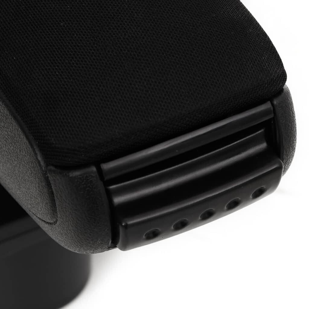 vidaXL Auton käsinoja musta 13x36x(30-46) cm ABS hinta ja tiedot | Lisätarvikkeet autoiluun | hobbyhall.fi